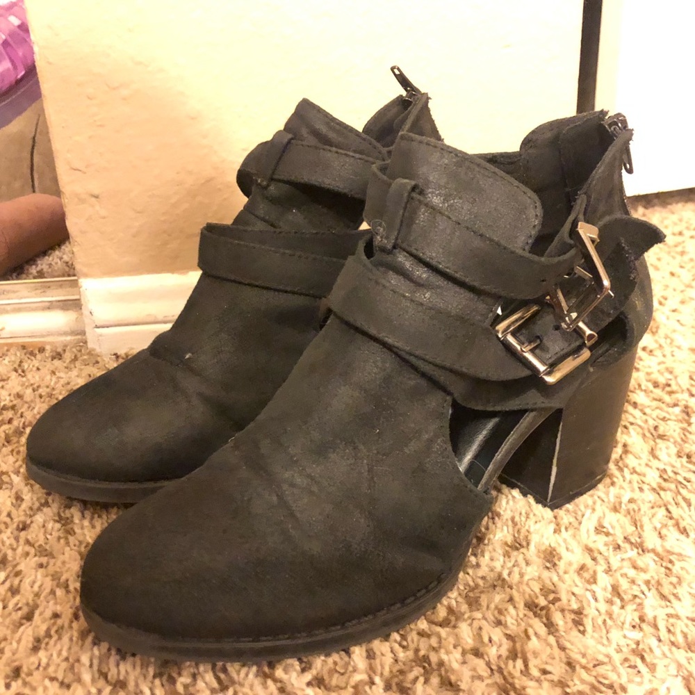 Black booties